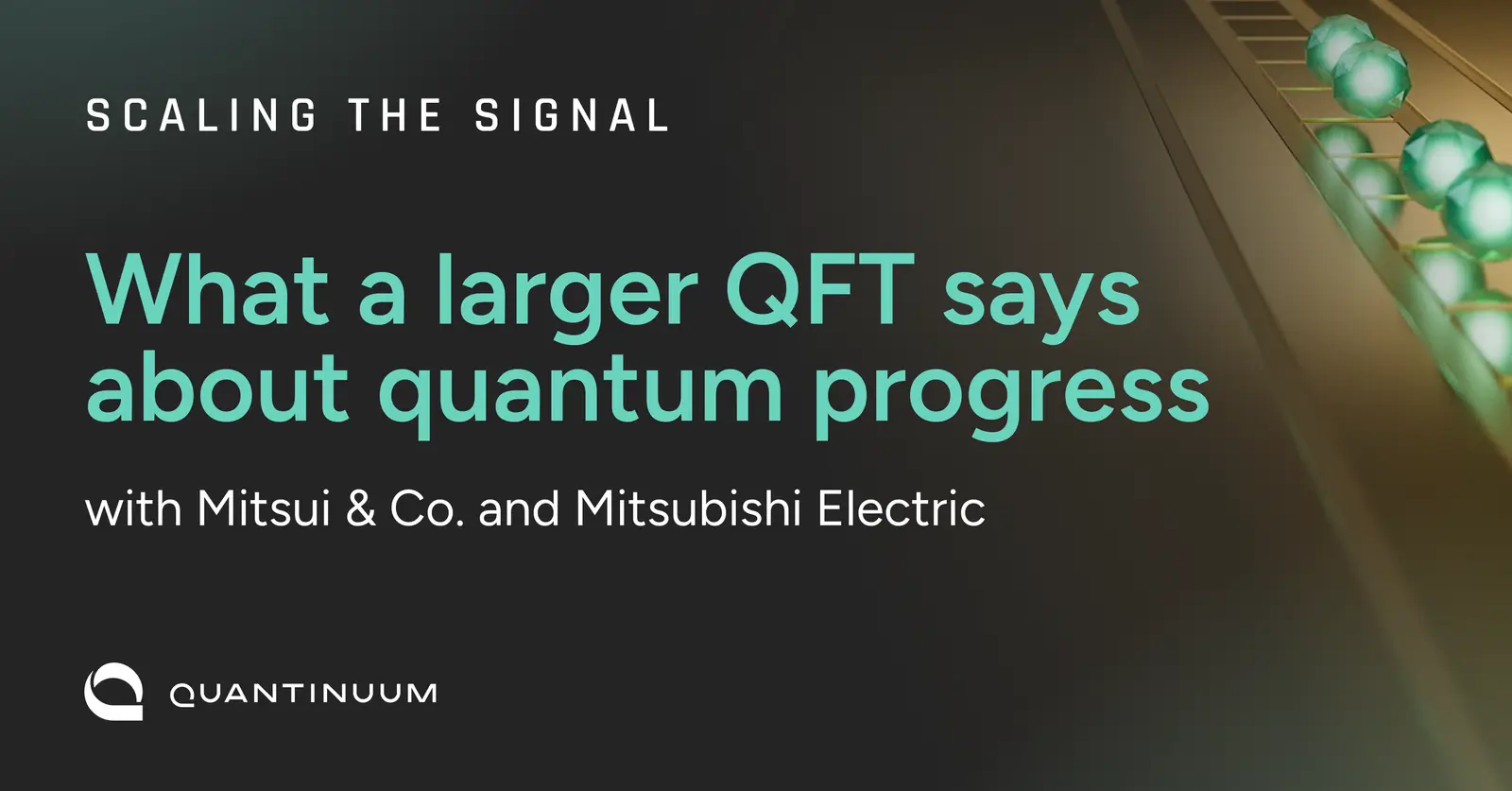 98 Qubits, One Transform: Mitsui and Mitsubishi Electric Push QFT Benchmarks on Quantinuum Helios