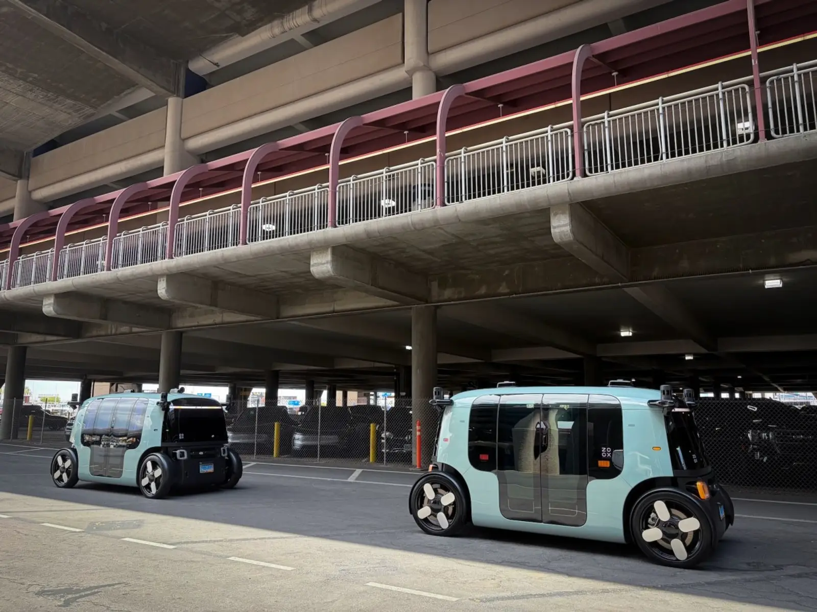 Zoox Opens Paid Robotaxi Rides to Las Vegas Airport Terminals